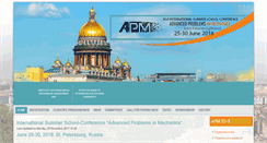 Desktop Screenshot of apm-conf.spb.ru